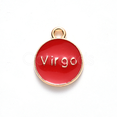 Alloy Enamel Pendants LS-ENAM-S124-01B-07B-1
