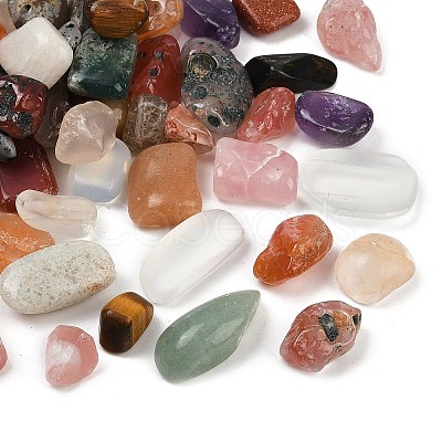 Natural Mixed Gemstone Beads G-U032-C02-1