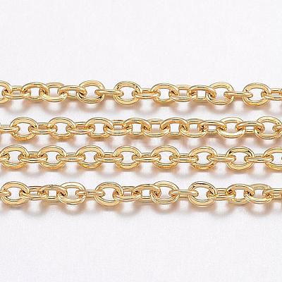Ion Plating(IP) 304 Stainless Steel Cable Chains CHS-H017-01G-10M-1