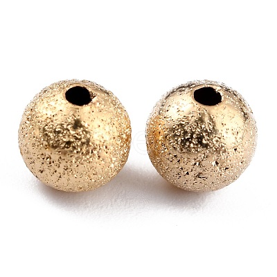 Long-Lasting Plated Brass Beads X-KK-O133-004C-G-1
