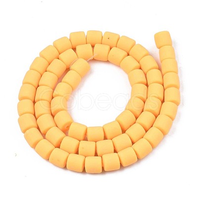 Polymer Clay Bead Strands CLAY-T001-C56-1