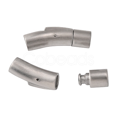 Tarnish Resistant 304 Stainless Steel Bayonet Clasps X-STAS-F131-22P-1