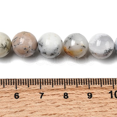 Natural Pink Opal Beads Strands G-RM250109-C4-1