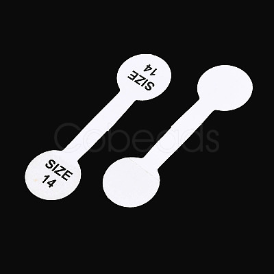 Folding Paper Ring Size Sticker CDIS-C006-01J-1