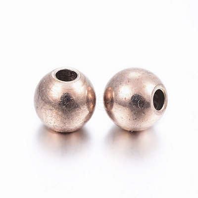 304 Stainless Steel Spacer Beads X-STAS-L187-4mm-09RG-1