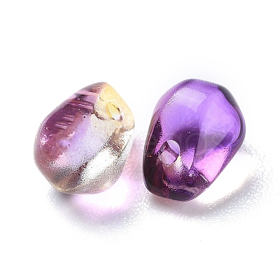 Transparent Glass Charms LS-GLAA-O017-02E-1