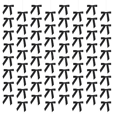 Bowknot Polyester Hanging Streamer DIY-WH0349-504B-1