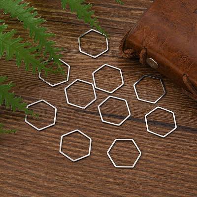 Tarnish Resistant 304 Stainless Steel Linking Ring STAS-S079-25A-1