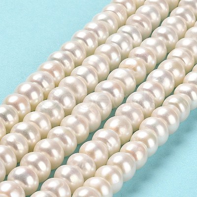 Natural Cultured Freshwater Pearl Beads Strands PEAR-J007-24-1