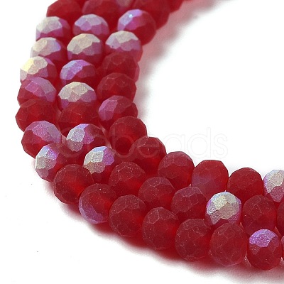 Transparent Glass Beads Strands LS-EGLA-A034-T4mm-MB07-1