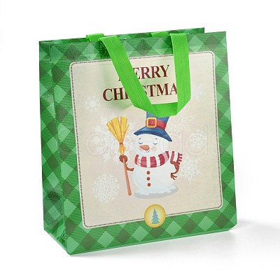 Christmas Theme Laminated Non-Woven Waterproof Bags ABAG-B005-02B-03-1