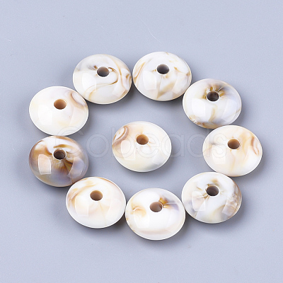 Acrylic Beads OACR-T008-10B-1