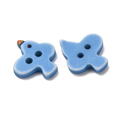 2-Hole Resin Buttons RE-CBABECA-02E-1