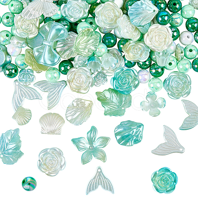 110Pcs DIY Gradient Color Style Jewelry Making Finding Kits KY-SP0001-67A-1