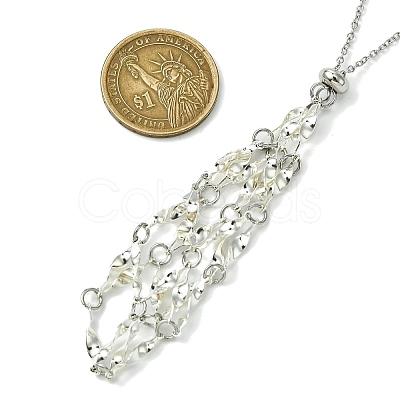 3Pcs 3 Style Brass Macrame Pouch Empty Stone Holder for Pendant Necklaces Making NJEW-AB00027-1