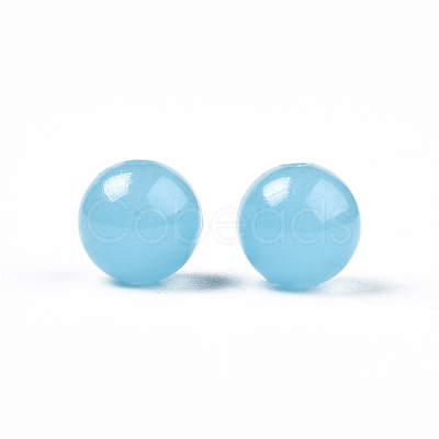 Luminous Acrylic Beads MACR-N008-25B-1