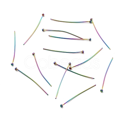 Ion Plating(IP) 304 Stainless Steel Ball Head Pins STAS-E156-03M-03-1