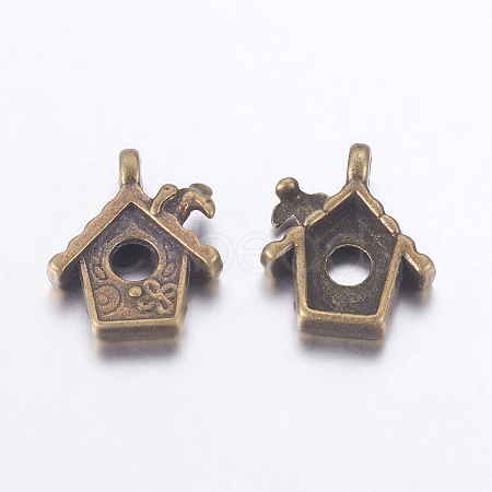 Tibetan Style Pendants TIBEP-EA11922YKG-AB-FF-1