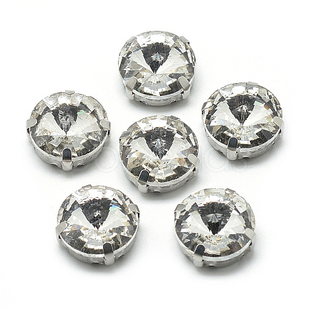 Sew on Rhinestone RGLA-T038-8mm-01-1