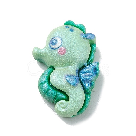 Ocean Theme Opaque Resin Sea Animal Cabochons LS-RESI-D071-01D-1