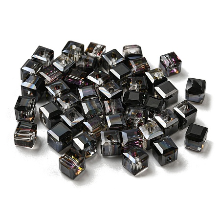 Electroplate Glass Beads EGLA-Z004-04A-07-1