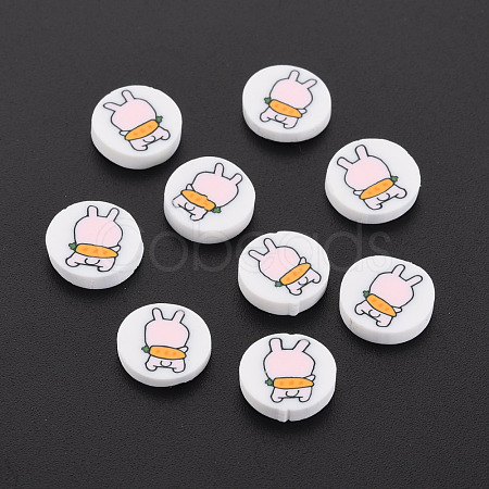 Handmade Polymer Clay Cabochons CLAY-N006-101-1
