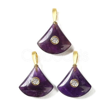 Natural Amethyst Pendants GG-CBA1AE1-01G-07-1