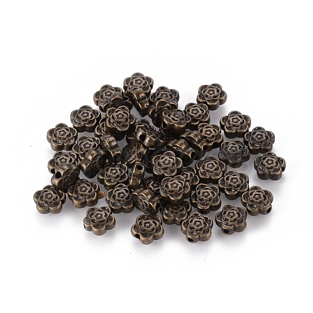 Tibet Bronze Metal Beads MLF0590Y-NF-1