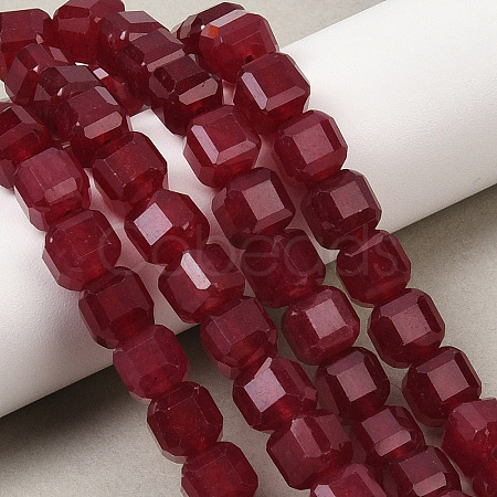 Natural White Jade Beads Strands G-D343-A01-02-1