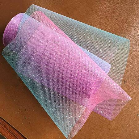 Polyester Deco Mesh Ribbons PW-WG0F767-04-1